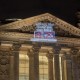 picture: Gemeinsame Projektion von antidef20.de und PixelHELPER.org gegen Defender20 am Reichstag in Berlin.